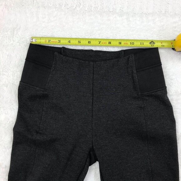 Soft Surroundings Payton Stretch Pants XS Gray Cropped Skinny Knit - Picture 6 of 8